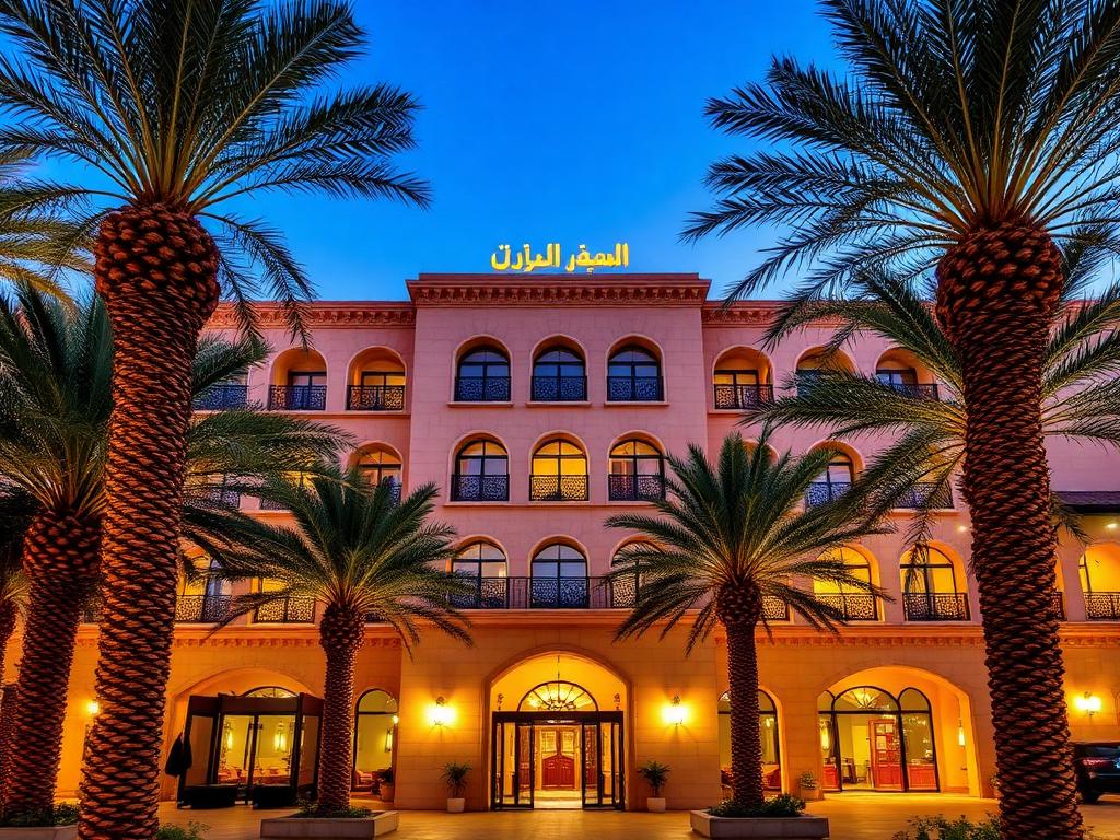 نزل الحسام الواحة